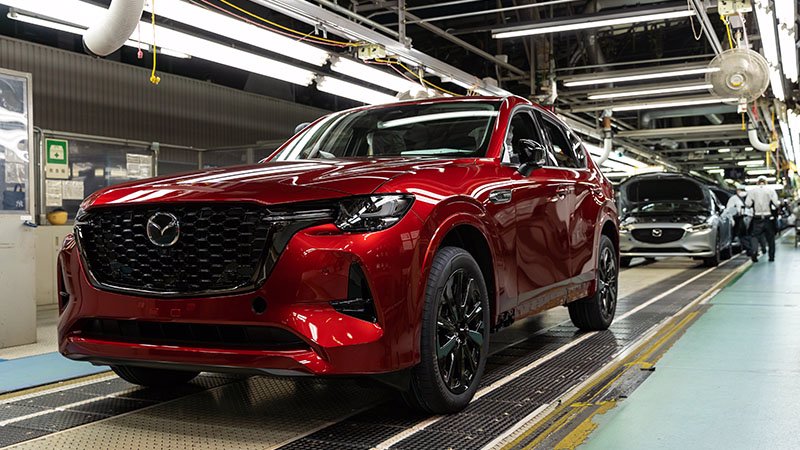 Produktionsstart für den neuen Mazda CX-60