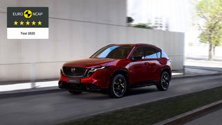 Neuer Mazda CX-5 erreicht fünf Sterne beim Euro NCAP-Test