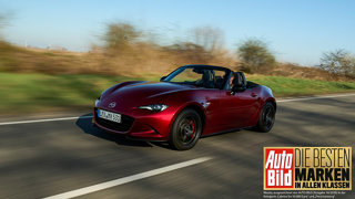 AUTO BILD „Die besten Marken in allen Klassen“: Mazda setzt Siegesserie fort
