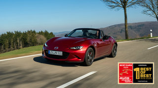 auto motor und sport-Leser küren Mazda MX-5 zum „BEST of BEST“